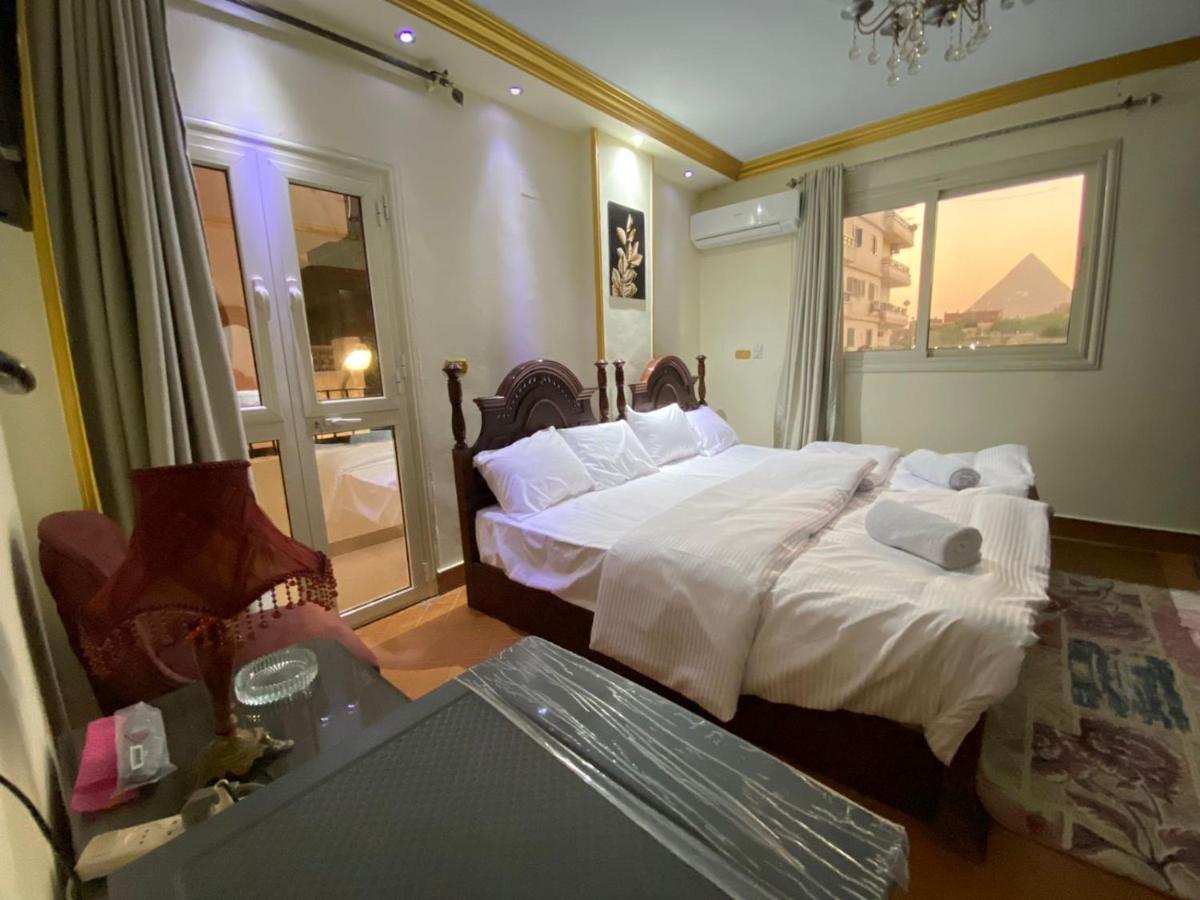 Asma Pyramids View Hotell Kafret el-Gabal Eksteriør bilde