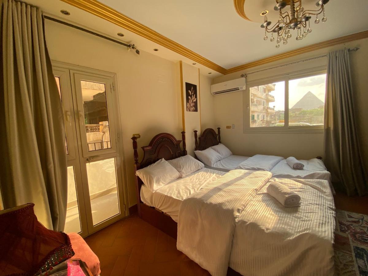 Asma Pyramids View Hotell Kafret el-Gabal Eksteriør bilde